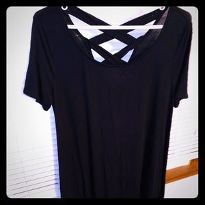 Final Price- Amelia James Black Dress / Tunic